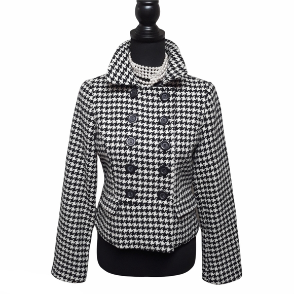 Forever 21 Houndstooth Jacket - Picture 4 of 13